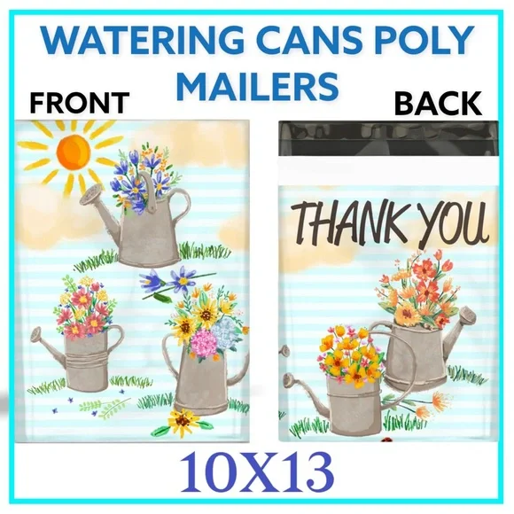 25 10X13 Watering Cans Spring Thank You CLEARANCE - Picture 3 of 7